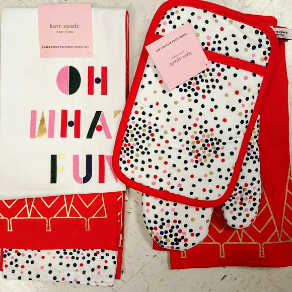 kate spade Other - Kate Spade kitchen 6pc set
